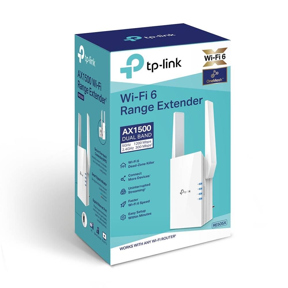 Усилитель Wi-Fi TP-LINK RE505X, белый— фото №3