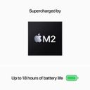 2022 Apple MacBook Air 13.6″ темная ночь (Apple M2, 8Gb, SSD 512Gb, M2 (10 GPU))— фото №3