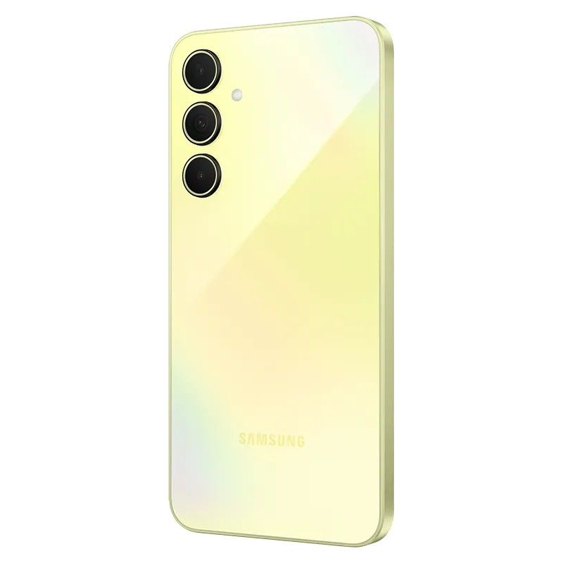 Смартфон Samsung Galaxy A35 5G 128Gb, желтый (РСТ)— фото №6