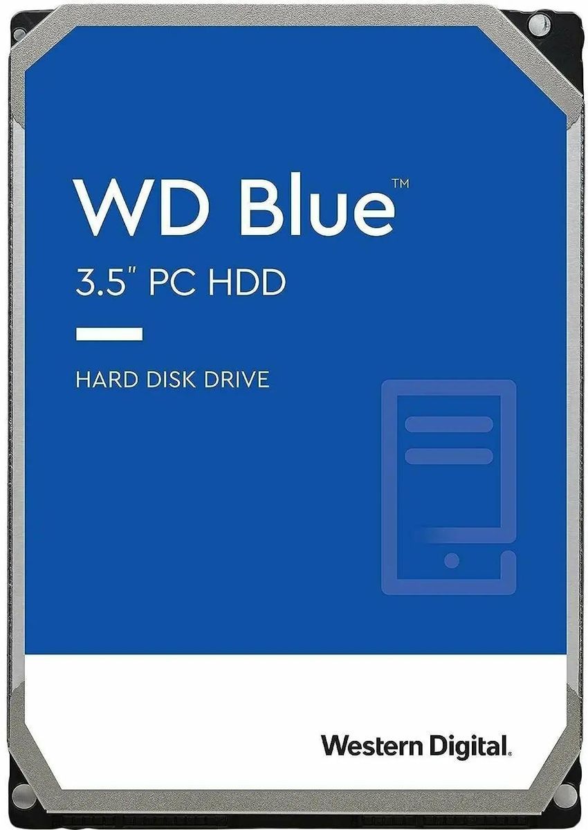 Жёсткий диск 3,5″ WD Blue 2000GB 5400об/мин 64Мб— фото №0