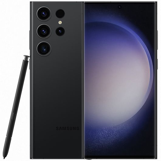 Смартфон Samsung Galaxy S23 Ultra 5G 256Gb, черный (РСТ)— фото №0