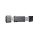 Флеш-накопитель Samsung DUO plus, 32GB, серый— фото №2