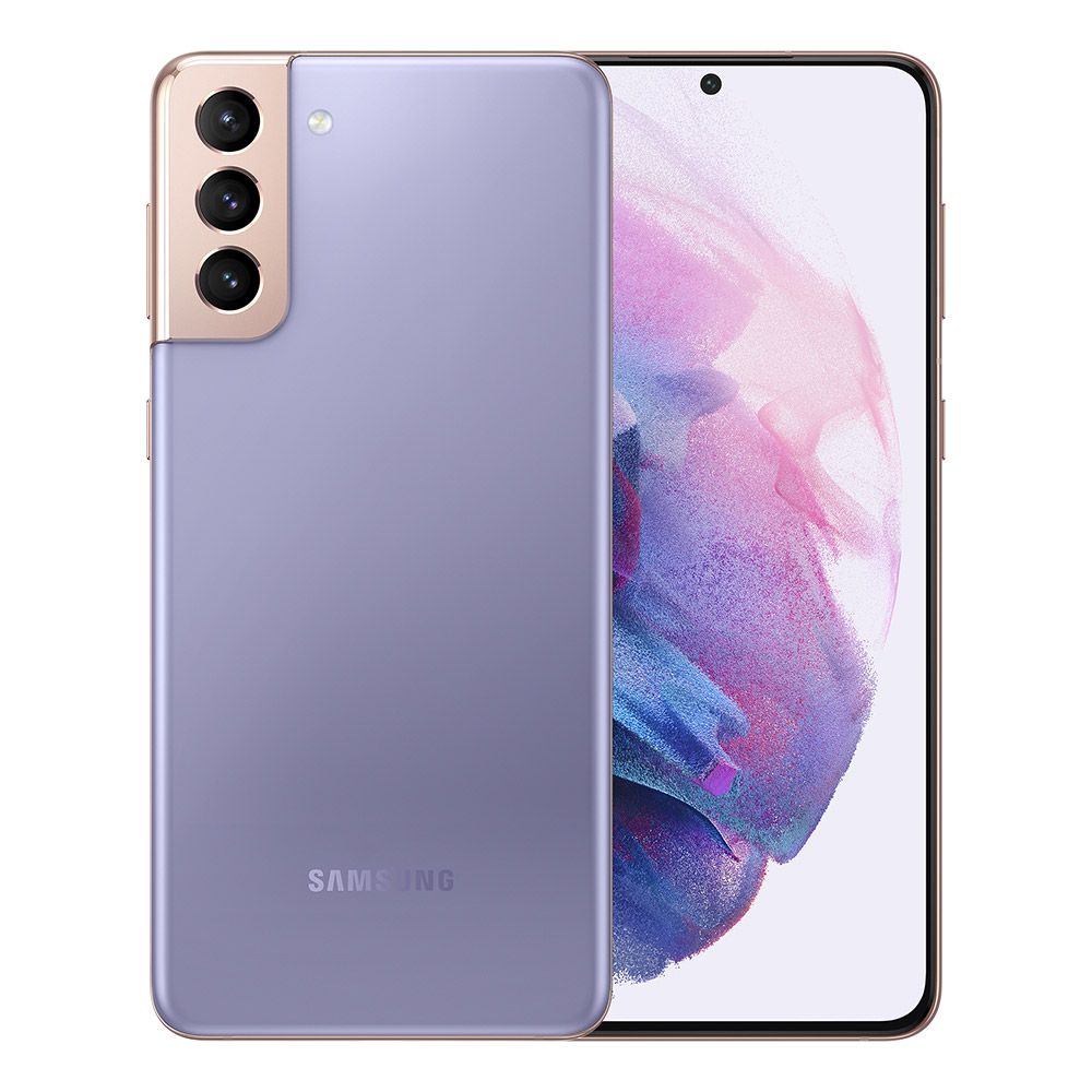 Смартфон Samsung Galaxy S21+ 128Gb, фиолетовый фантом (РСТ)— фото №0
