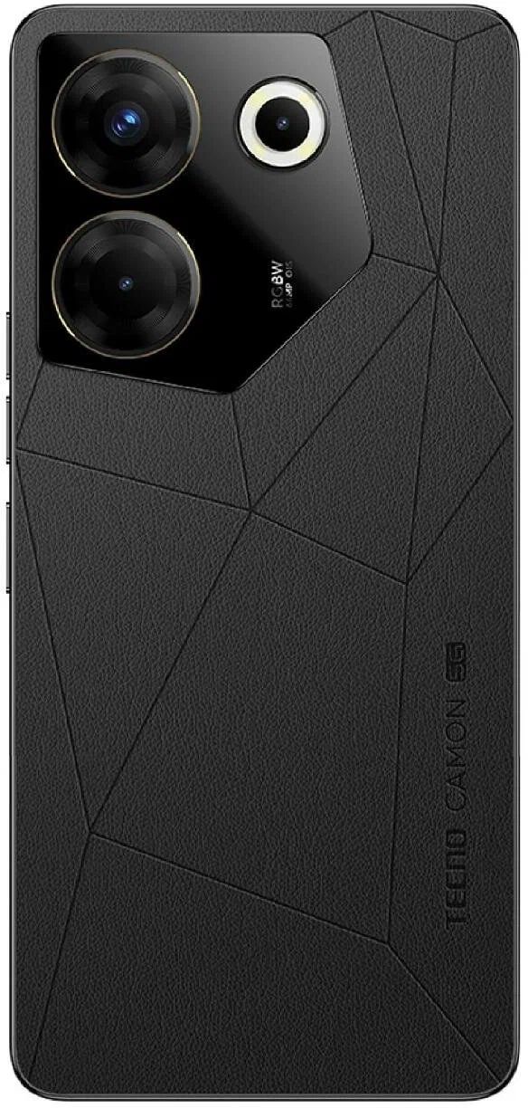 Смартфон Tecno Camon 20 Pro 5G CK8n 6.7″ 256Gb, черный— фото №2