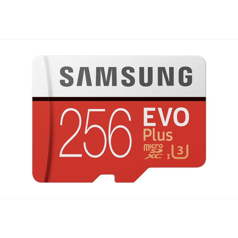 Карта памяти microSDXC Samsung EVOPlus, 256GB— фото №0