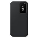 Чехол-книжка Samsung Smart View Wallet Case для Galaxy S23, поликарбонат, черный— фото №0