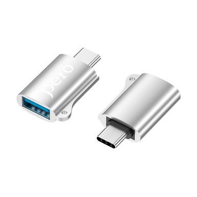 Адаптер PERO AD02 OTG USB Type-C/USB