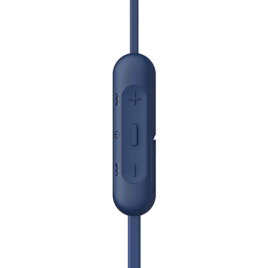 Беспроводные наушники Sony WI-C310, синий— фото №3