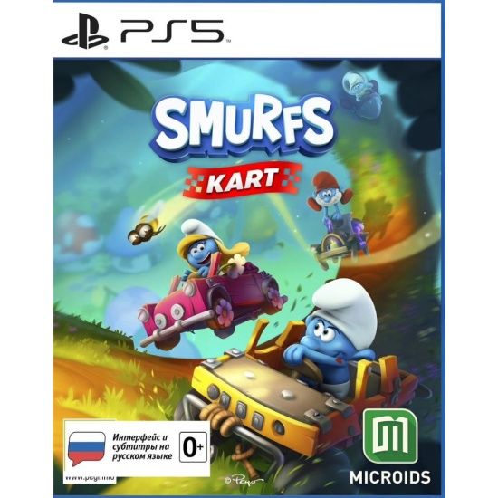 Игра PS5 Smurfs Kart, Стандартное издание— фото №0
