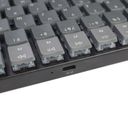 Клавиатура Keychron K3, RGB подсветка, Red Switch, тёмно-серый— фото №5