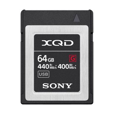 Карта памяти XQD Sony серии XQD G, 64GB