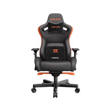 Кресло игровое Anda Seat Fnatic Edition, черный+оранжевый