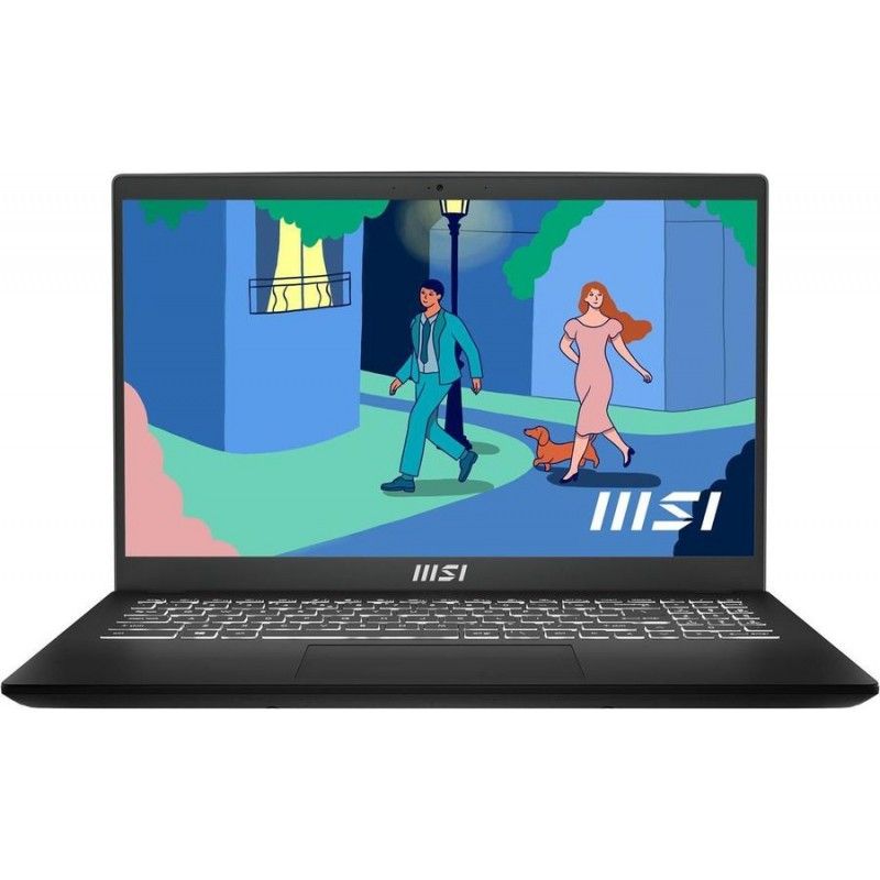 Ноутбук MSI Modern 15 B12M-235RU 15.6″/16/SSD 512/черный— фото №0