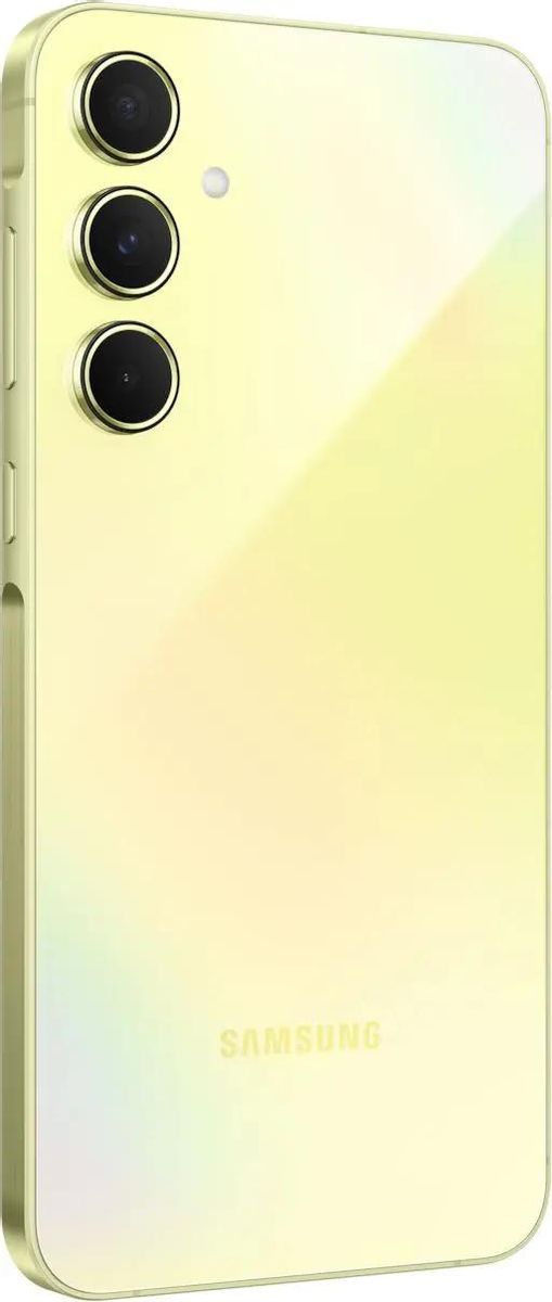 Смартфон Samsung Galaxy A55 5G 256Gb, желтый (РСТ)— фото №5