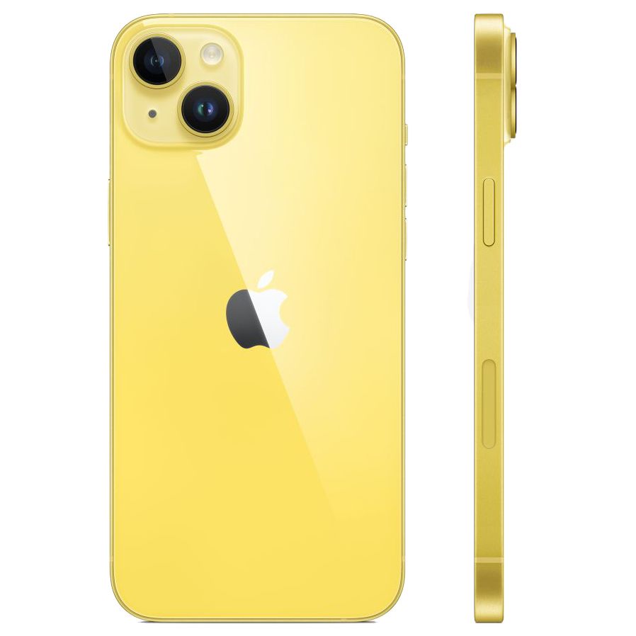 Apple iPhone 14 nano SIM+eSIM (6.1″, 128GB, желтый)— фото №2
