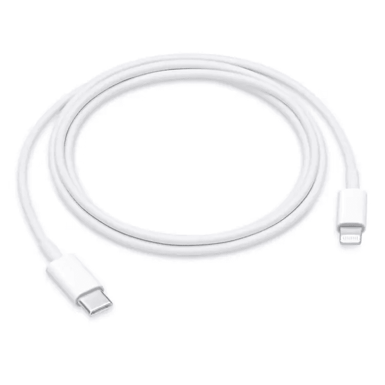 Кабель Apple USB-C / Lightning 1м, белый— фото №0