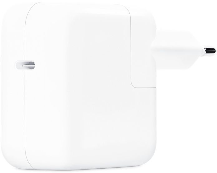 Адаптер питания Apple USB-C, 30Вт, белый— фото №2