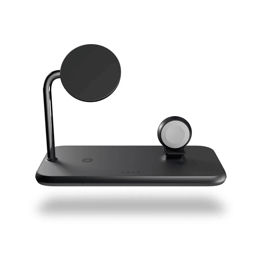 Зарядное устройство беспроводное Zens Magnetic + Watch Wireless Charger, черный— фото №0