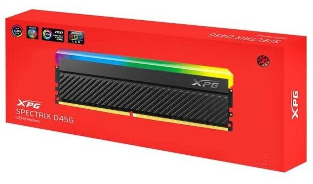 Модуль памяти A-DATA XPG SPECTRIX D45G RGB DDR4 32GB— фото №2