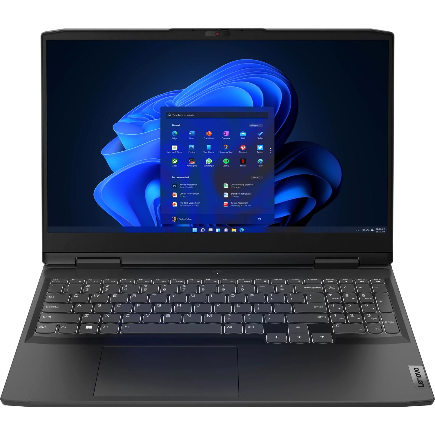 Ноутбук Lenovo IdeaPad Gaming 3 15IAH7 15.6″/Core i5/16/SSD 512/3060 для ноутбуков/Windows 11 Home 64-bit/серый— фото №0