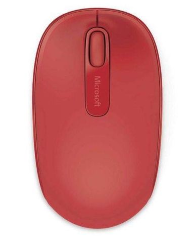 Мышь Microsoft Mobile Mouse 1850, беспроводная, красный