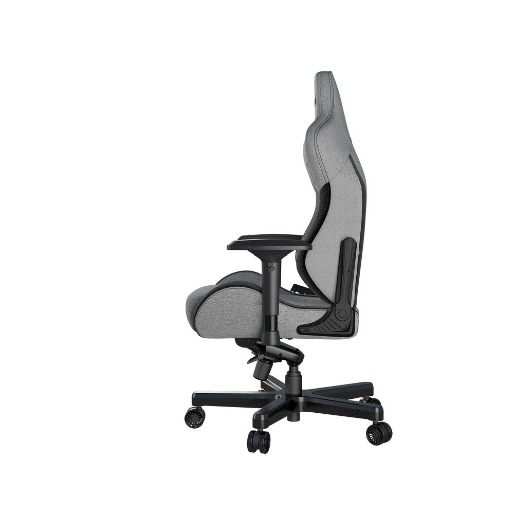 Кресло игровое Anda Seat T-Pro 2, искусственная кожа,цвет: серый+черный— фото №2