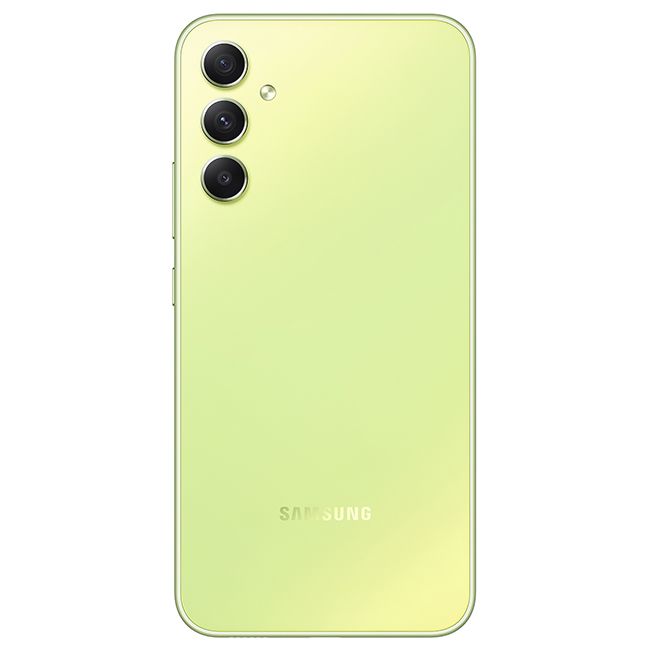 Смартфон Samsung Galaxy A34 5G 128Gb, лайм (РСТ)— фото №2