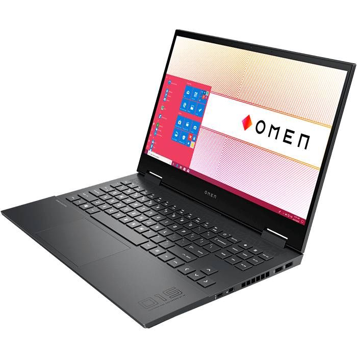 Ноутбук HP Omen 15-ek1014ur 15.6″/Core i7/16/SSD 1024/3070 для ноутбуков/FreeDOS/черный— фото №1