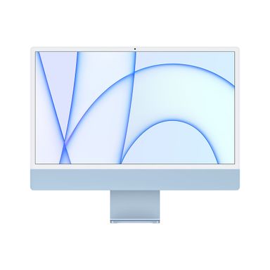 2021 Apple iMac 24″ синий (Apple M1, 8Gb, SSD 256Gb, M1 (8 GPU))