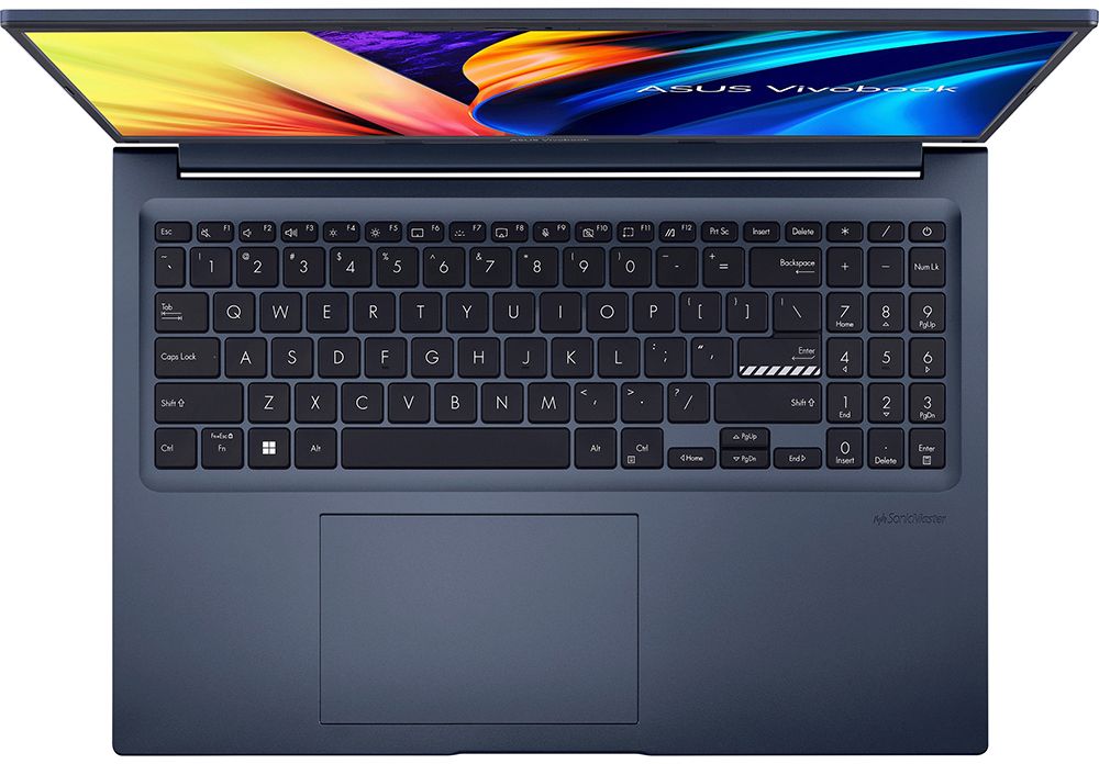 Ноутбук Asus VivoBook 16X OLED M1603IA-L2073 16″/Ryzen 7/16/SSD 1024/Radeon Graphics/FreeDOS/синий— фото №1