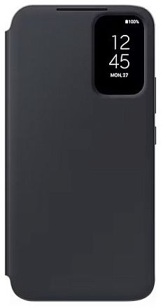Чехол-книжка Samsung Smart View Wallet для Galaxy A34, поликарбонат, черный— фото №5