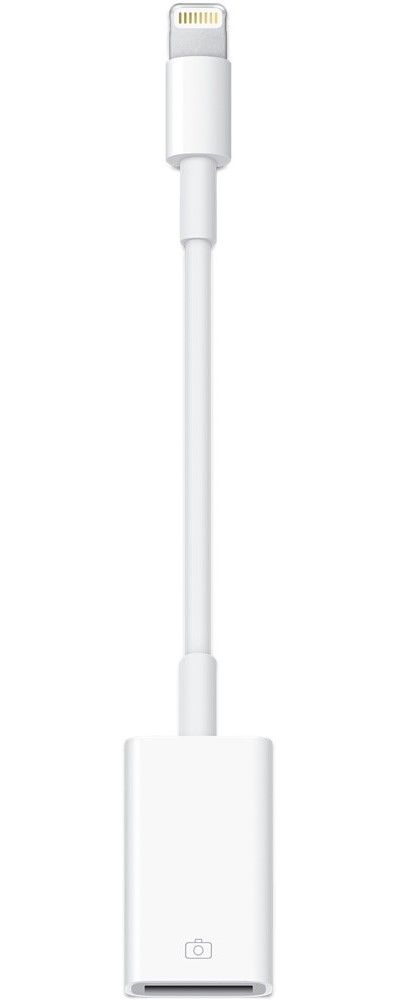 Адаптер Apple Lightning/USB A, белый— фото №0