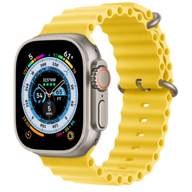 Apple Watch Ultra GPS + Cellular 49mm (браслет Ocean Band желтый, IP6X)