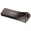 Флеш-накопитель Samsung BAR Plus, 256GB, серый— фото №4