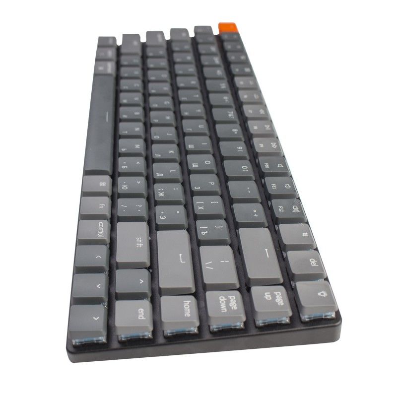 Клавиатура Keychron K3, RGB подсветка, Red Switch, тёмно-серый— фото №3