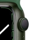 Apple Watch Series 7 GPS 45mm (корпус - зеленый, спортивный ремешок цвета зеленый клевер, IP67/WR50)— фото №12