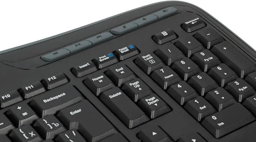 Клавиатура и мышь Logitech Wireless Combo MK330, черный— фото №5
