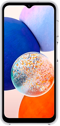 Чехол-накладка Samsung Clear Case для Galaxy A14, силикон, прозрачный— фото №5
