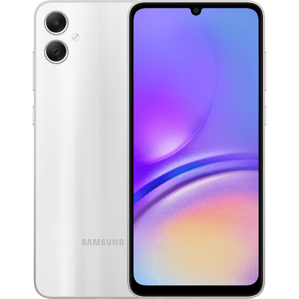 Смартфон Samsung Galaxy A05 64Gb, серебристый (РСТ)— фото №0