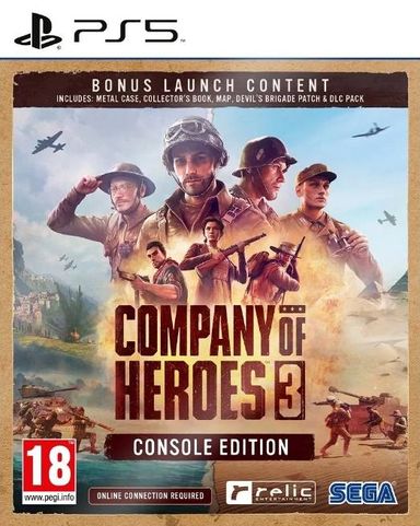Игра PS5 Company of Heroes 3 Launch Edition, (Английский язык), Стандартное издание