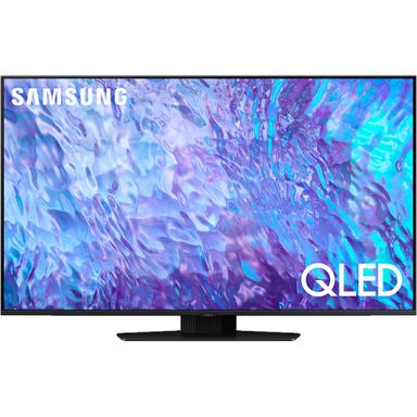 Телевизор Samsung QE50Q80C, 50″, серый