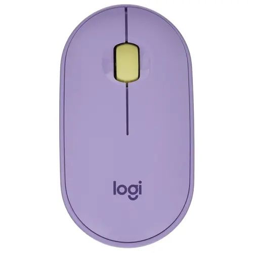 Мышь Logitech Pebble M350, беспроводная, фиолетовый— фото №1