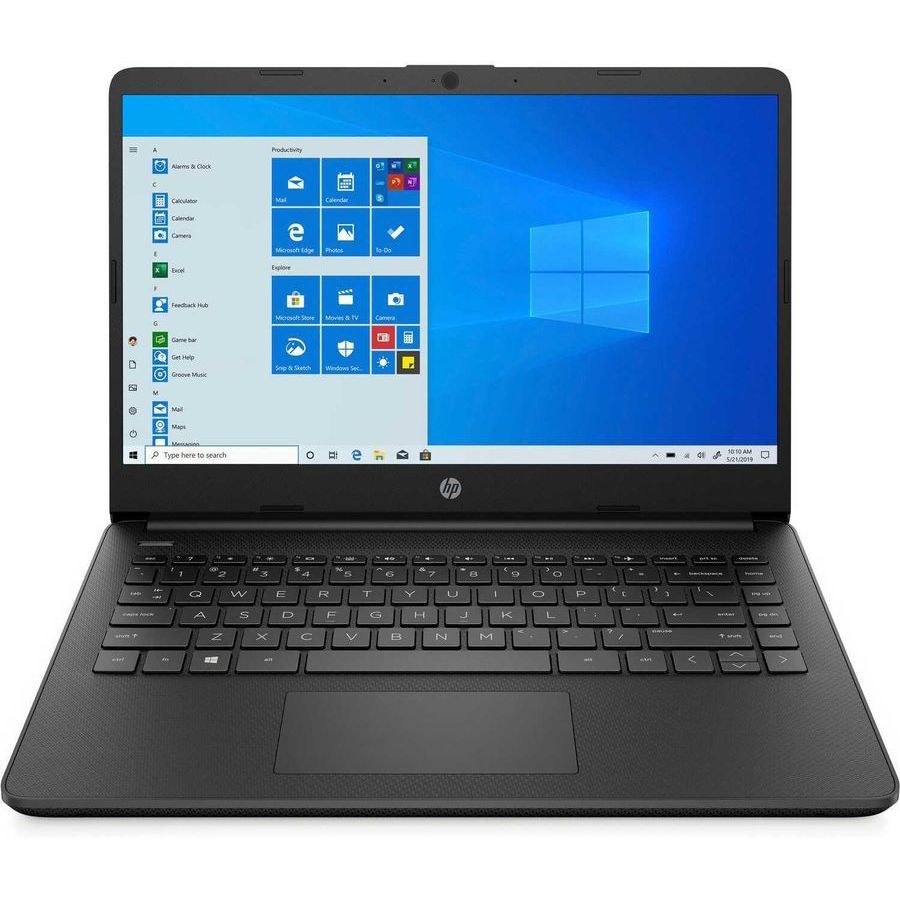 Ноутбук HP 14s-dq3002ur 14″/4/SSD 128/черный— фото №0