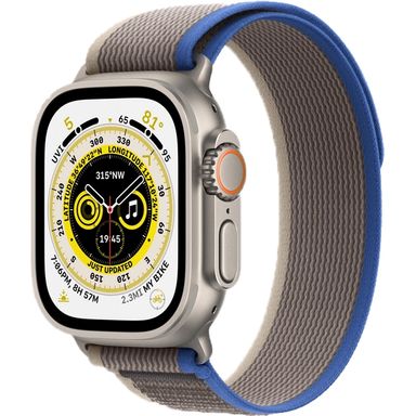 Apple Watch Ultra GPS + Cellular 49mm (ремешок Trail Loop синий/серый, IP6X)