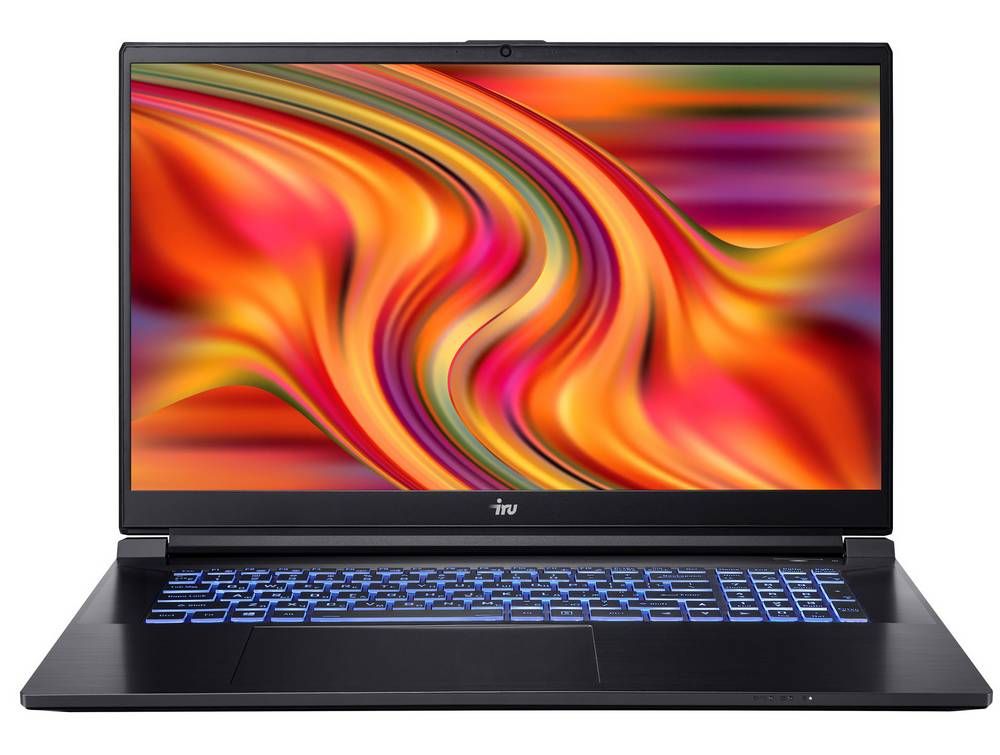 Ноутбук IRU Калибр 17ALC 17.3″/Core i5/32/SSD 512/3060 для ноутбуков/FreeDOS/черный— фото №0