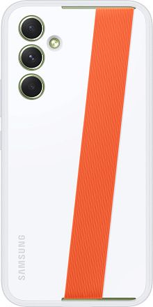Чехол-накладка Samsung Haze Grip Case для Galaxy A54, поликарбонат, белый— фото №8