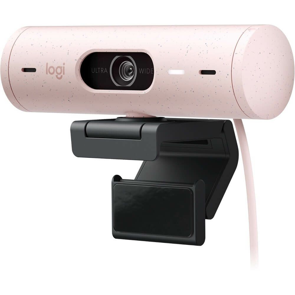 Веб камера Logitech Brio 500 HD розовый— фото №0