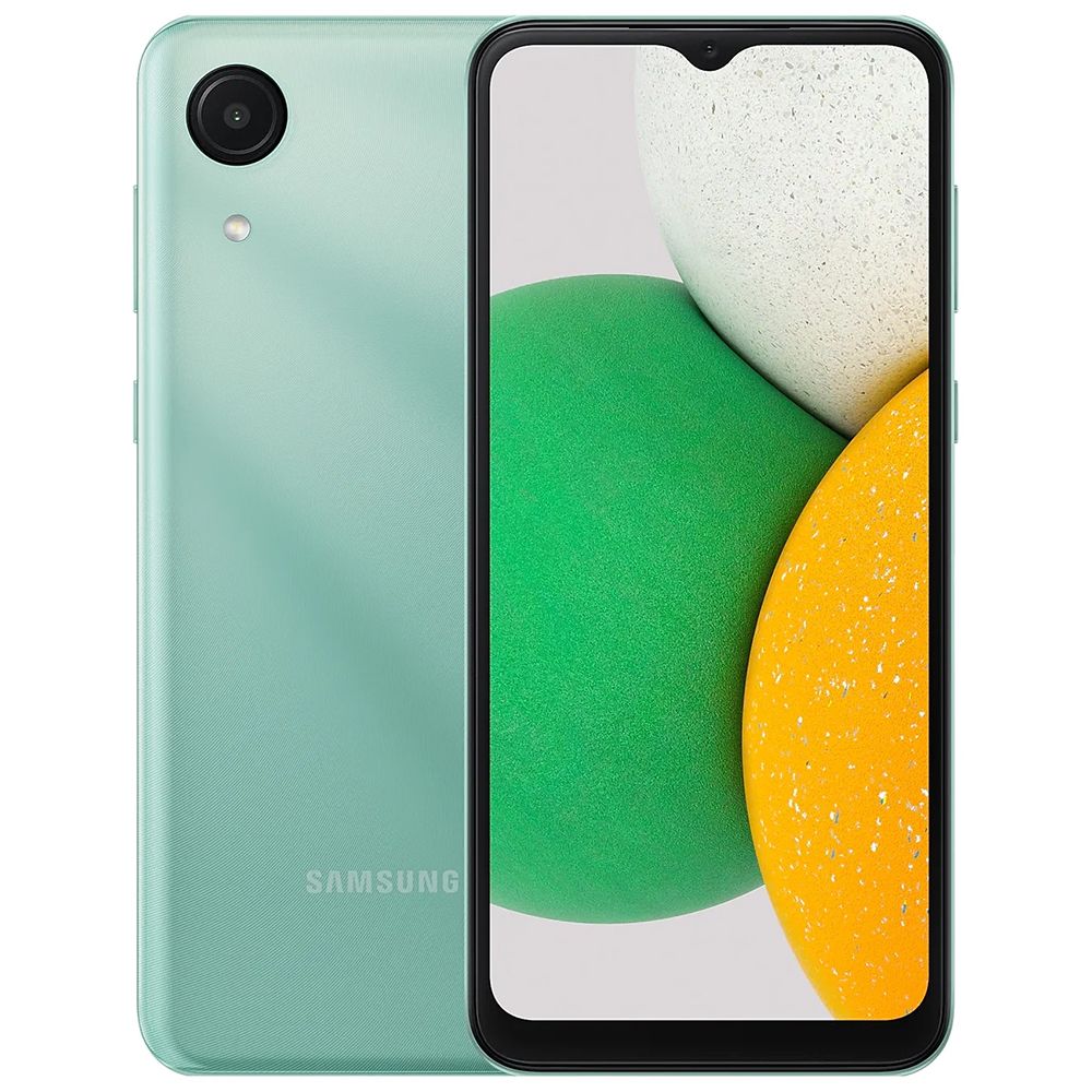 Смартфон Samsung Galaxy A03 Core 32Gb, зеленый (РСТ)— фото №0