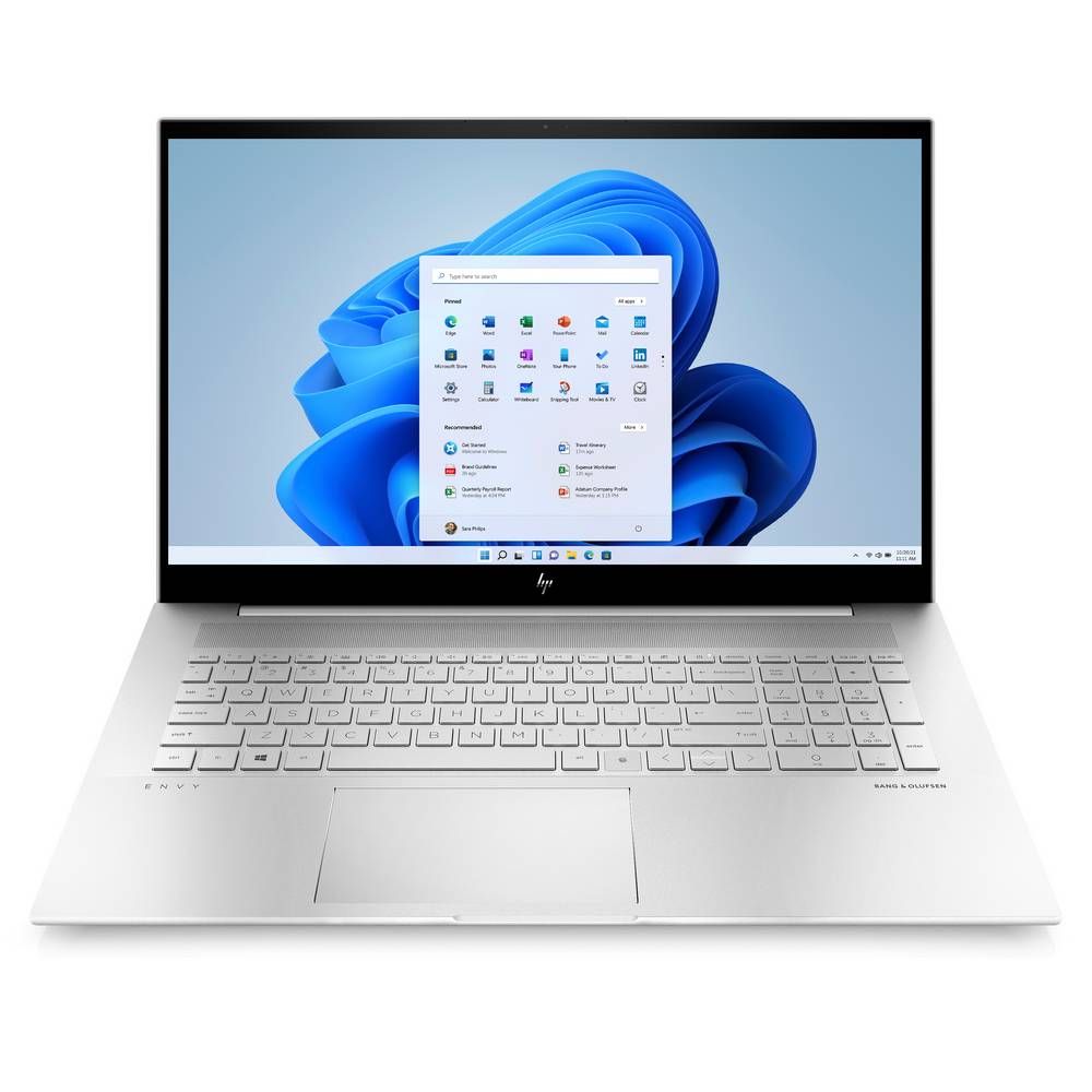 Ноутбук HP Envy 17-ch1141nw 17.3″/16/SSD 512/серебристый— фото №0