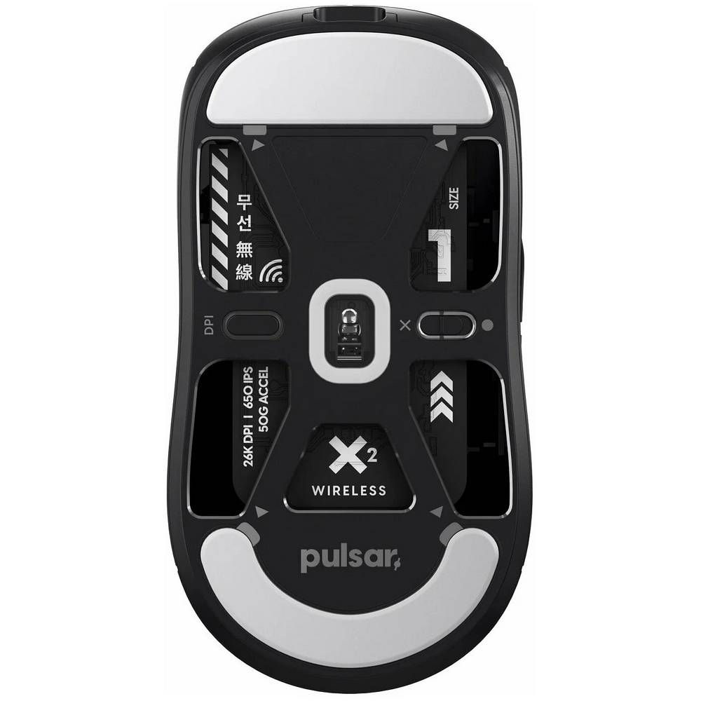 Мышь Pulsar X2 Wireless Mini, беспроводная, черный— фото №4
